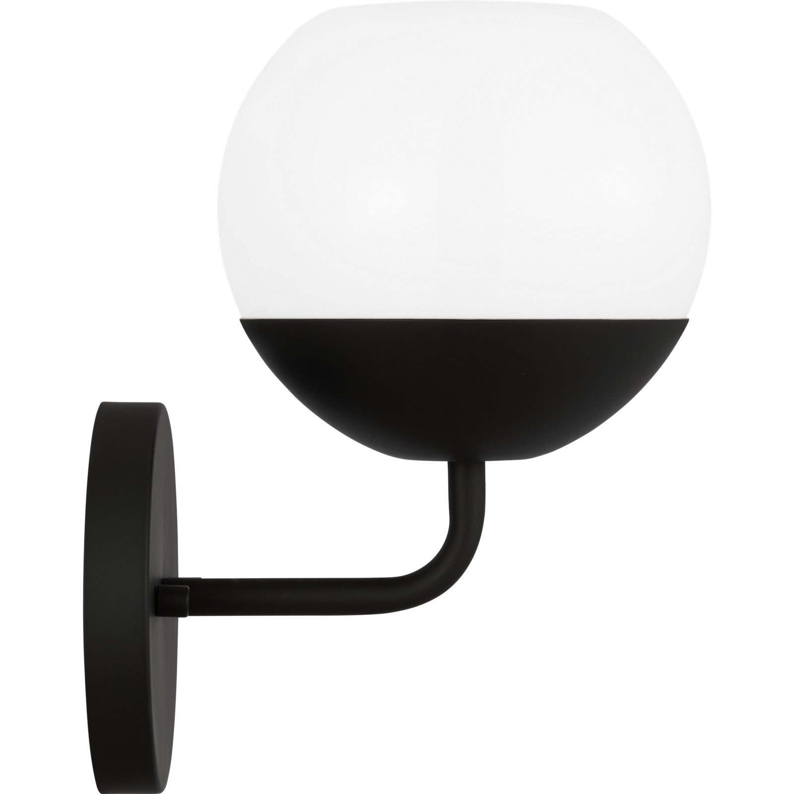 Alvin One Light Wall / Bath Sconce Midnight Black - Visual Comfort Wall Lights