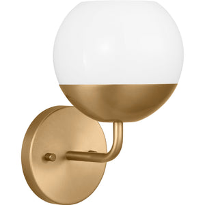 Alvin One Light Wall / Bath Sconce Midnight Black - Visual Comfort Wall Lights