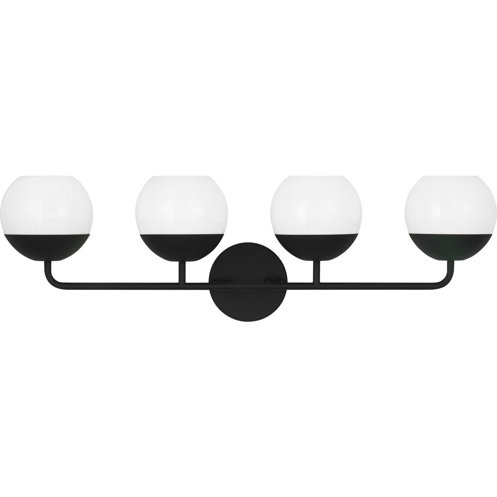 Alvin Four Light Wall / Bath Midnight Black - Visual Comfort Wall Lights