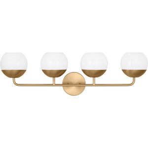 Alvin Four Light Wall / Bath Midnight Black - Visual Comfort Wall Lights
