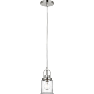 Anders One Light Mini-Pendant Midnight Black - Visual Comfort Ceiling Lights