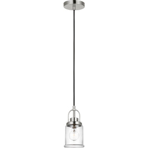 Anders One Light Mini-Pendant Midnight Black - Visual Comfort Ceiling Lights
