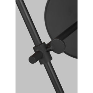 Baker One Light Wall / Bath Sconce Midnight Black - Visual Comfort Wall Lights