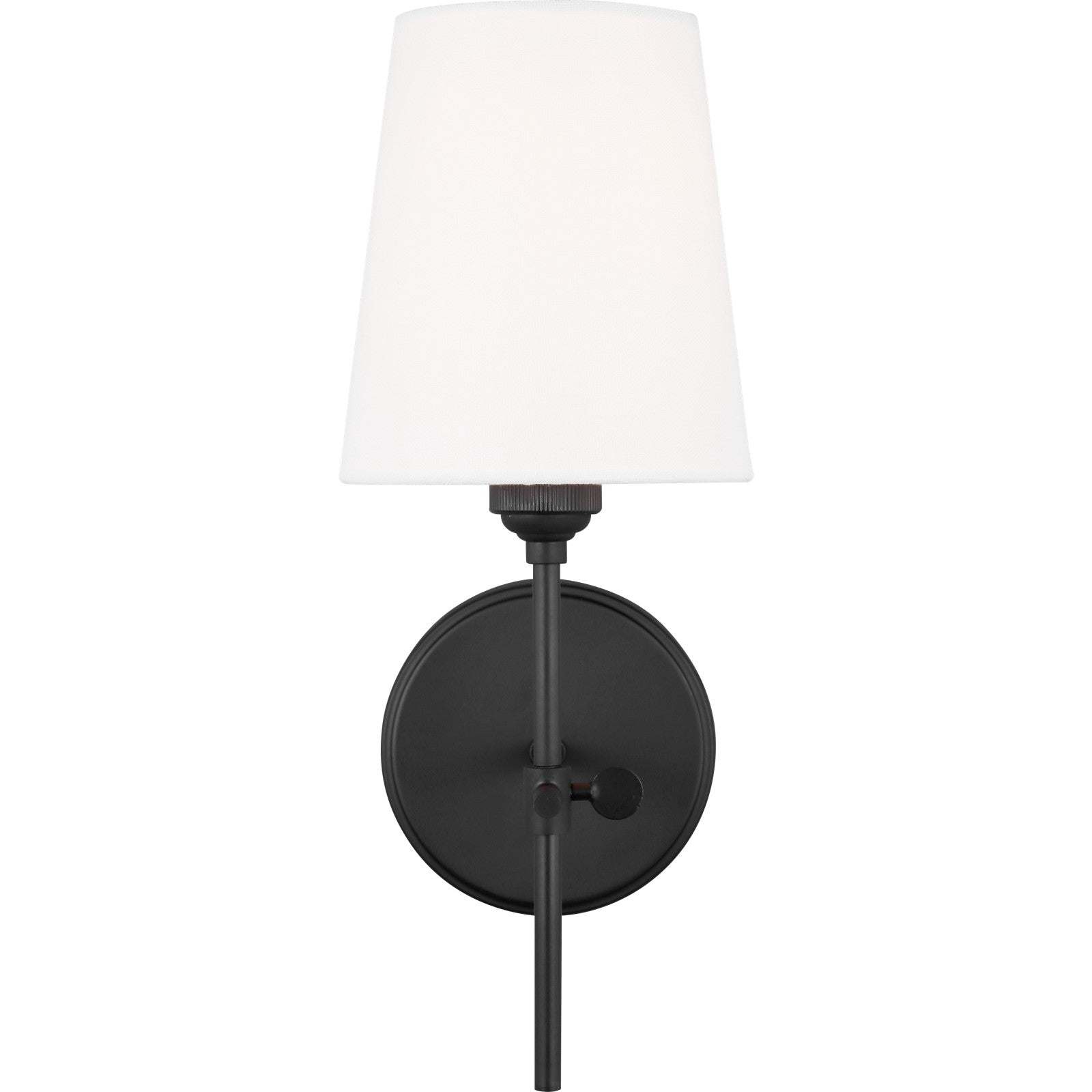 Baker One Light Wall / Bath Sconce Midnight Black - Visual Comfort Wall Lights