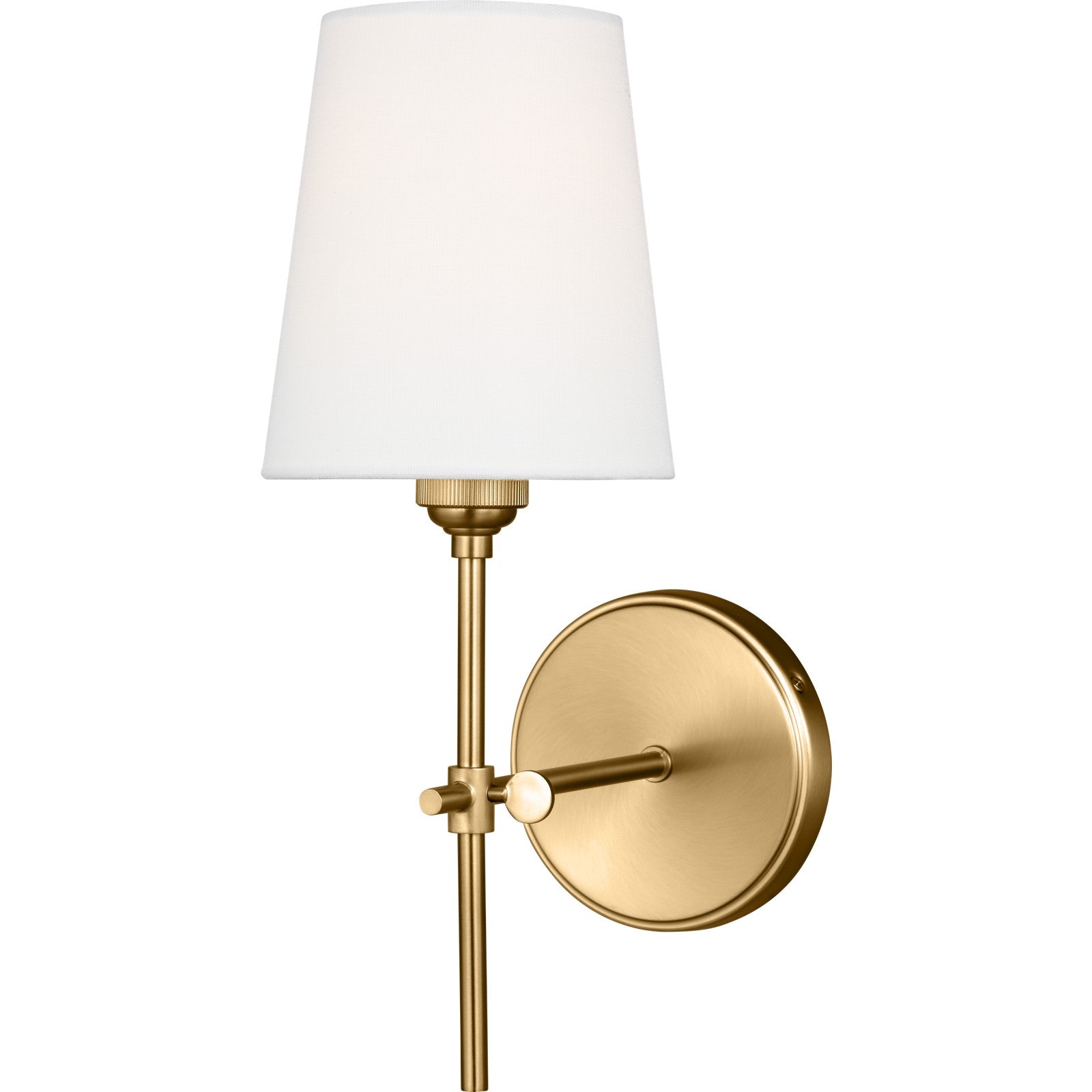 Baker One Light Wall / Bath Sconce Midnight Black - Visual Comfort Wall Lights