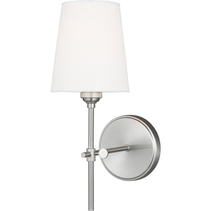 Baker One Light Wall / Bath Sconce Midnight Black - Visual Comfort Wall Lights