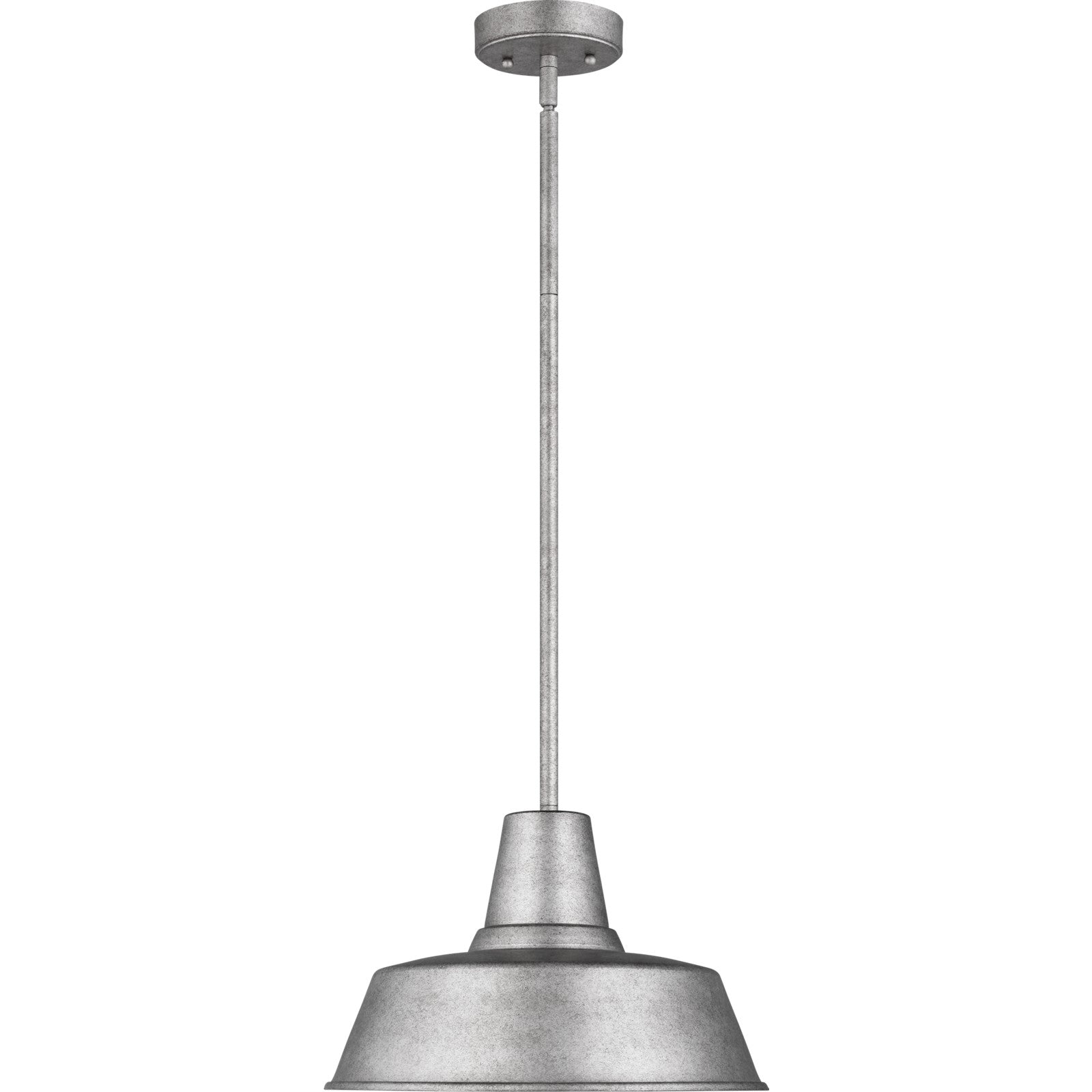 Barn Light One Light Outdoor Pendant Black - Visual Comfort Outdoor Lighting