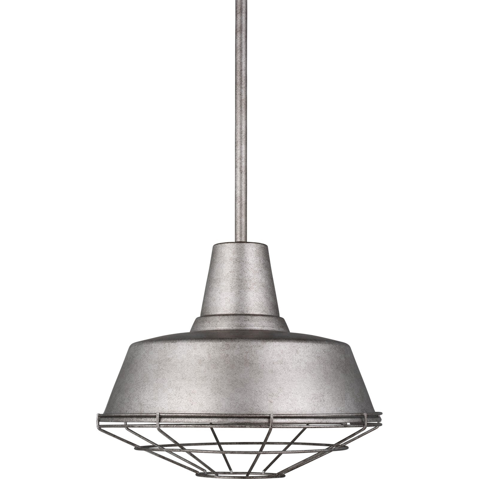 Barn Light One Light Outdoor Pendant Black - Visual Comfort Outdoor Lighting