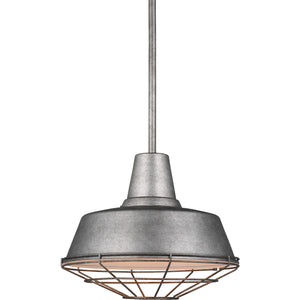 Barn Light One Light Outdoor Pendant Black - Visual Comfort Outdoor Lighting