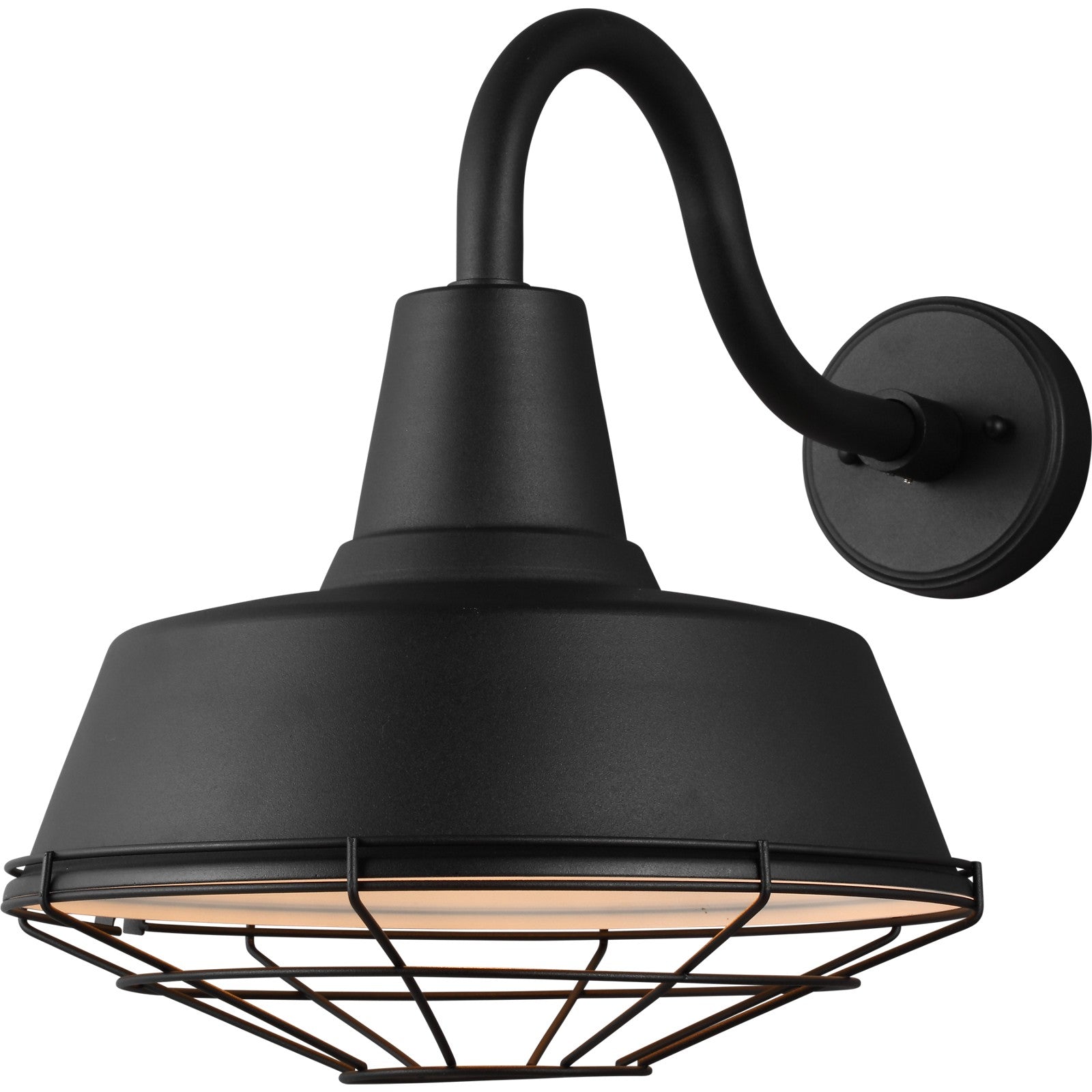 Cage for Large Barn Light White - Visual Comfort Lighting