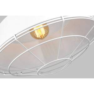 Cage for Large Barn Light White - Visual Comfort Lighting