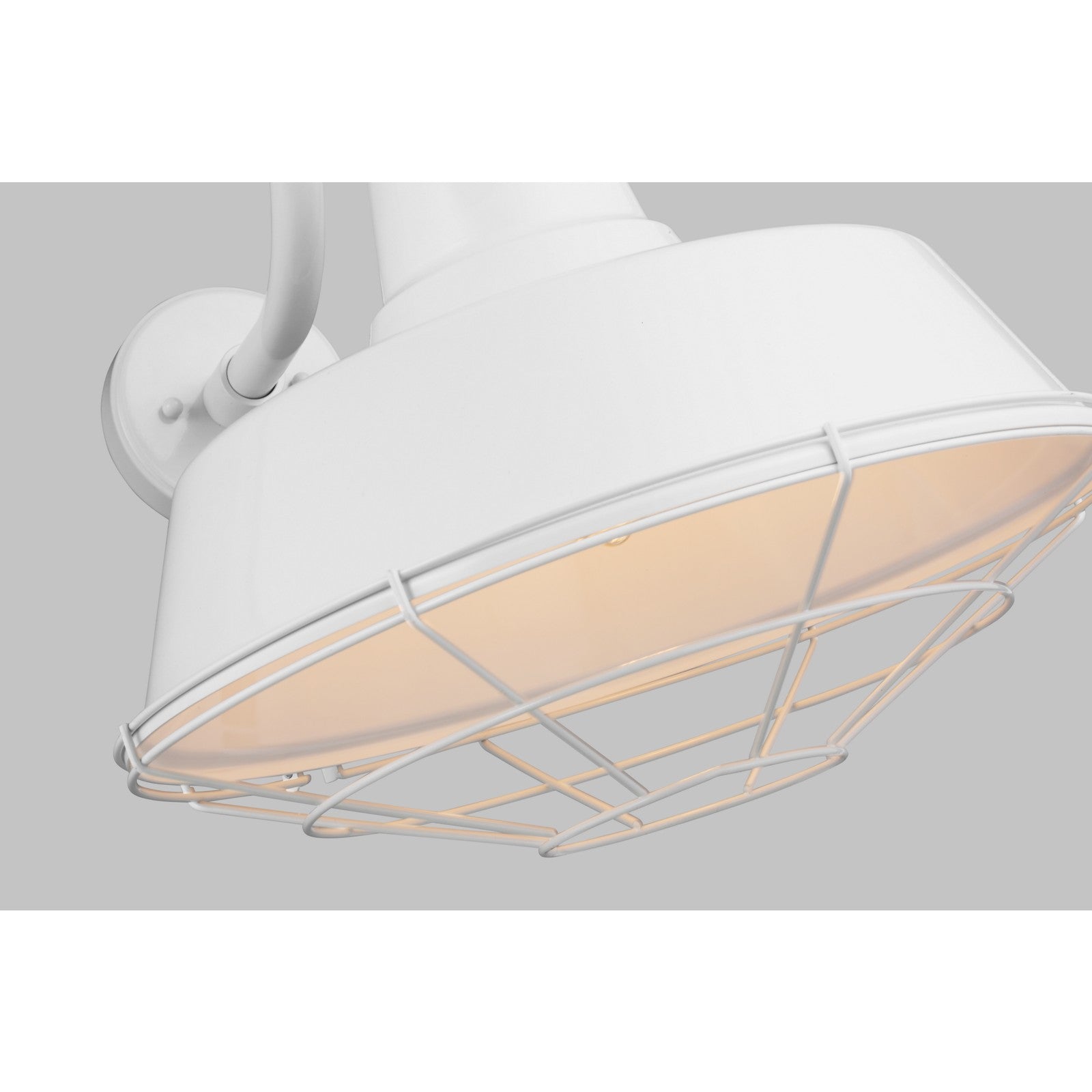 Cage for Extra Large Barn Light White - Visual Comfort Lighting