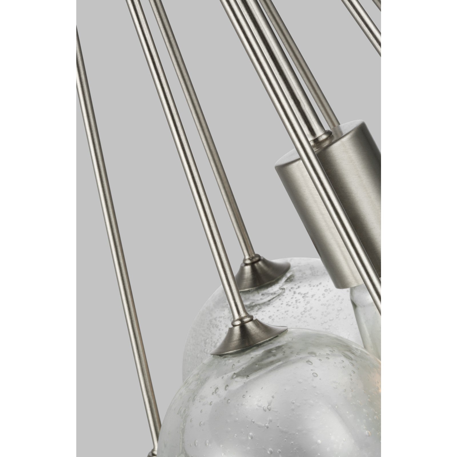 Bronzeville One Light Pendant in Brushed Nickel - Visual Comfort Ceiling Lights