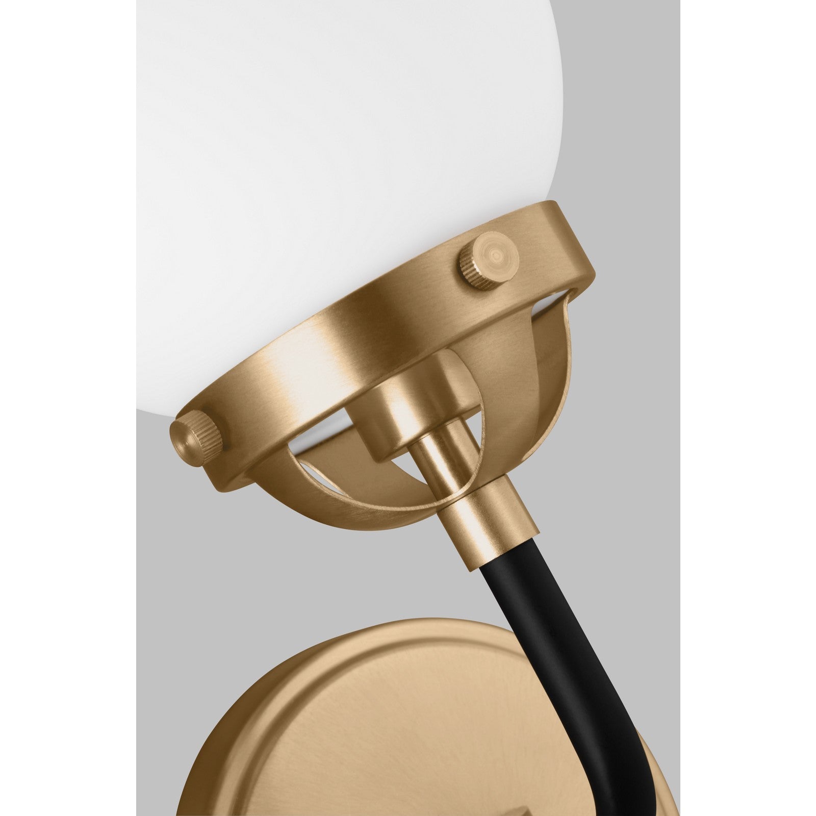 Cafe One Light Wall Sconce Satin Brass - Visual Comfort Wall Lights