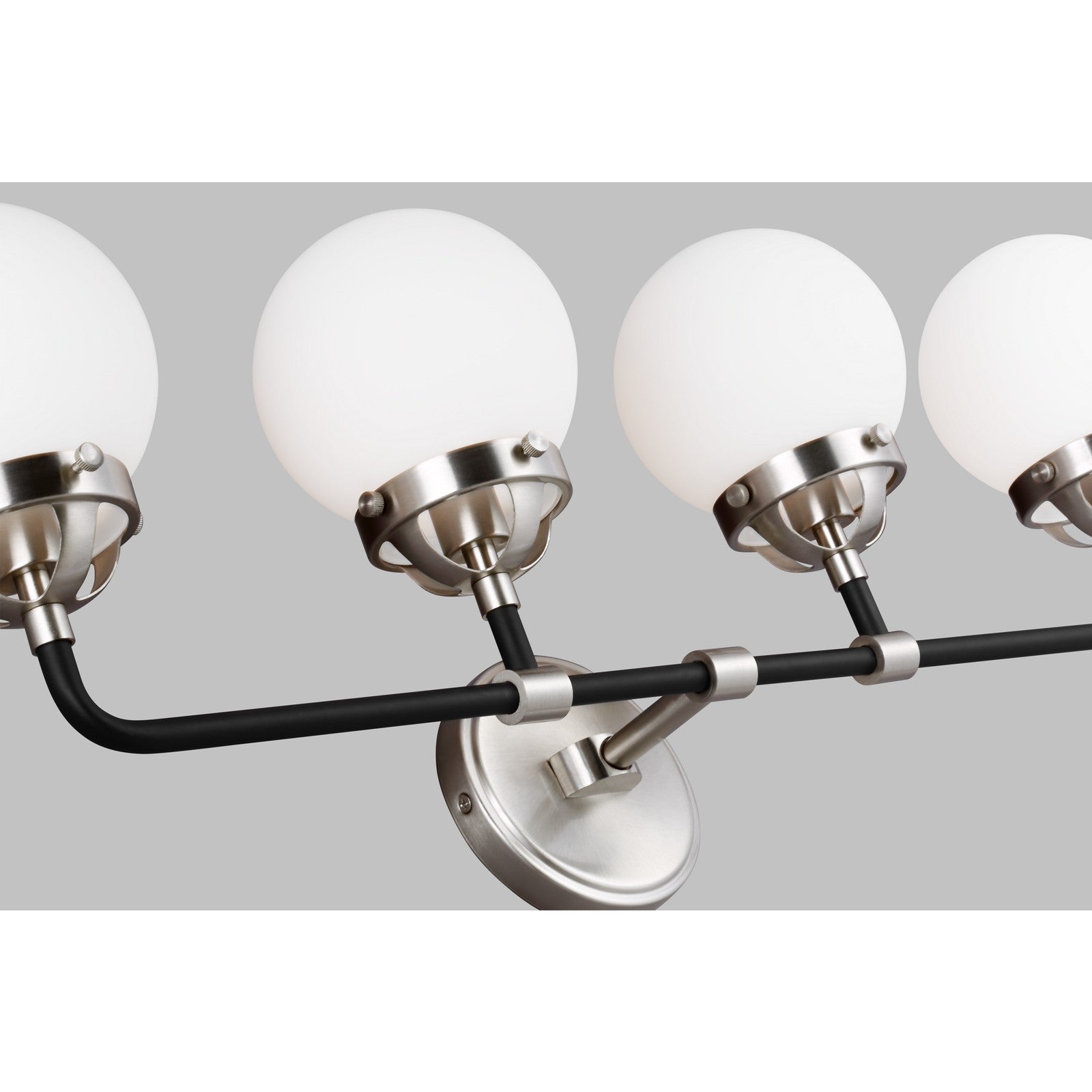 Cafe Four Light Wall / Bath Satin Brass - Visual Comfort Wall Lights