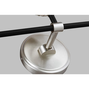 Cafe Five Light Wall / Bath Satin Brass - Visual Comfort Wall Lights