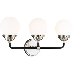 Cafe Three Light Wall / Bath Satin Brass - Visual Comfort Wall Lights