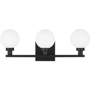 Clybourn Three Light Wall / Bath Chrome - Visual Comfort Wall Lights
