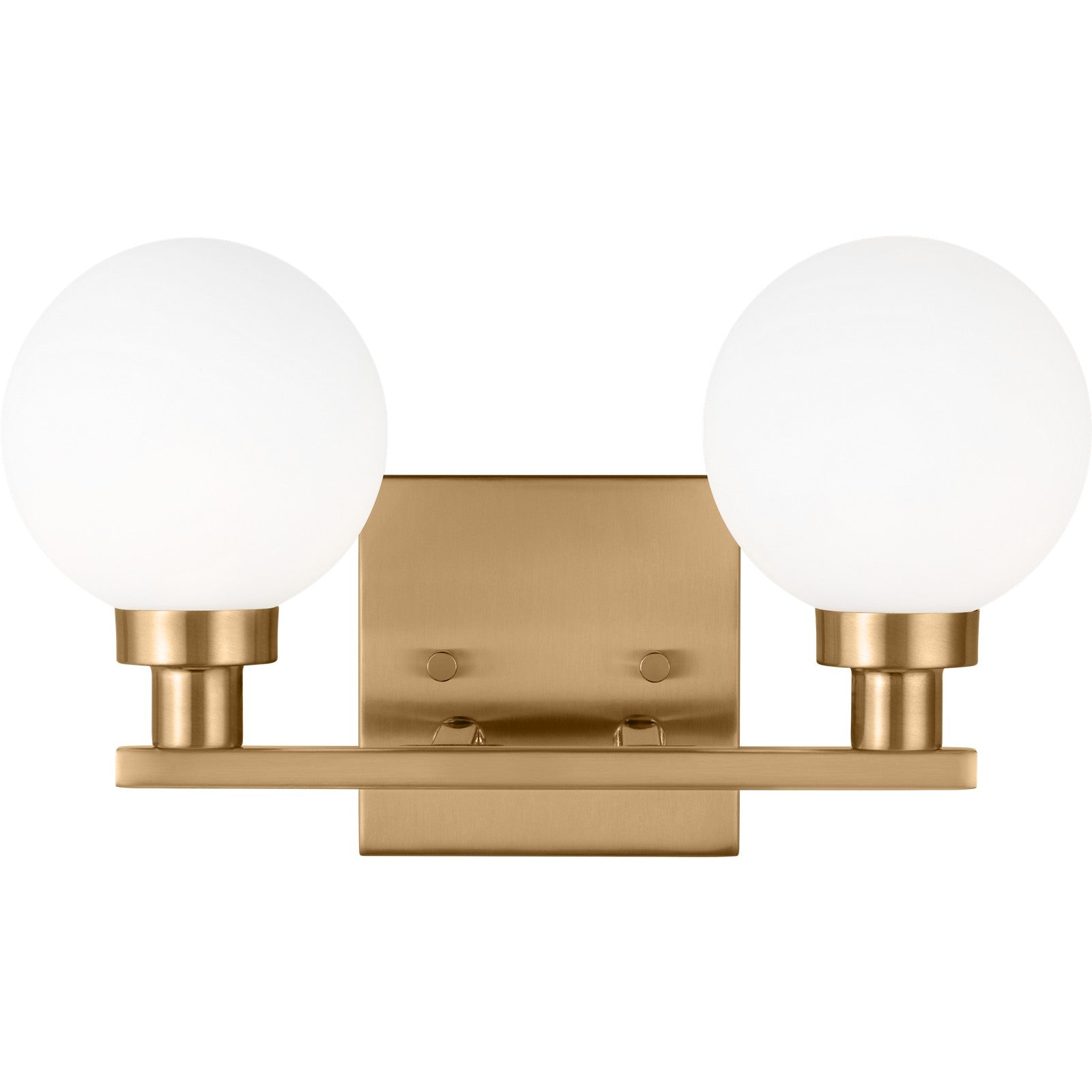 Clybourn Two Light Wall / Bath Chrome - Visual Comfort Wall Lights