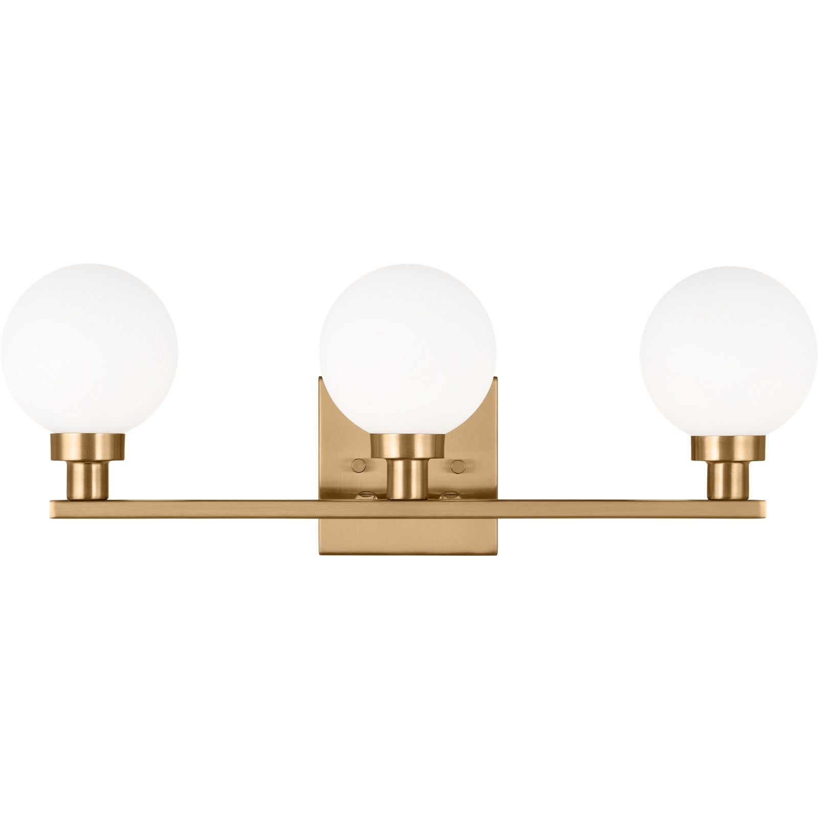Clybourn Three Light Wall / Bath Chrome - Visual Comfort Wall Lights