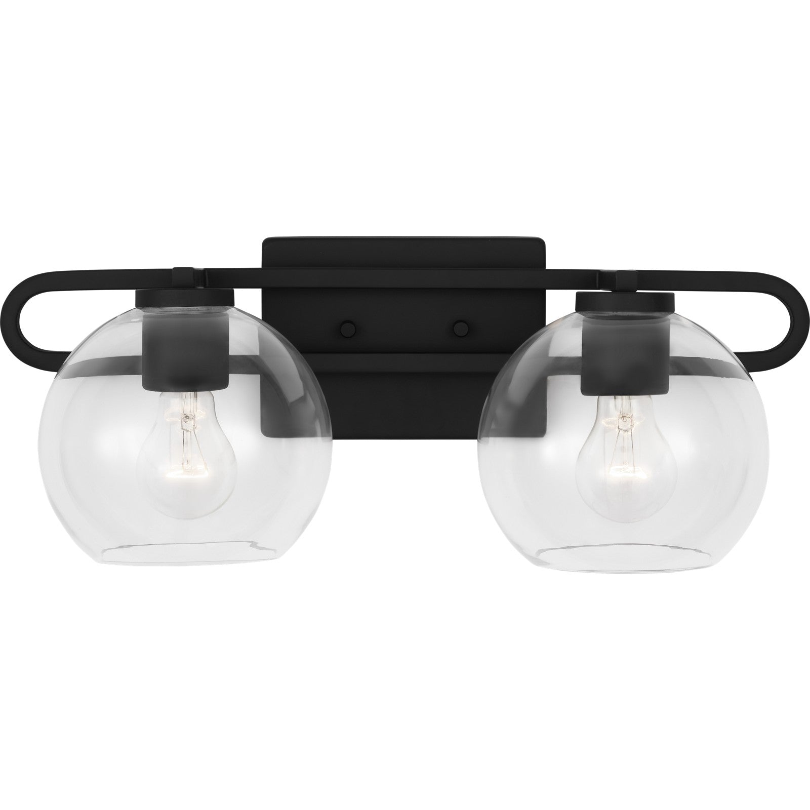 Codyn Two Light Wall / Bath Midnight Black - Visual Comfort Wall Lights