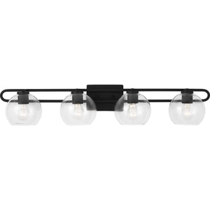 Codyn Four Light Wall / Bath Midnight Black - Visual Comfort Wall Lights
