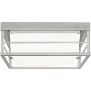 Dearborn Small LED Flush Mount Midnight Black Bulbs Inc - Visual Comfort Ceiling Lights