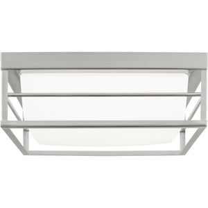 Dearborn Medium LED Flush Mount Midnight Black Bulbs Inc - Visual Comfort Ceiling Lights