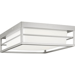 Dearborn Medium LED Flush Mount Midnight Black Bulbs Inc - Visual Comfort Ceiling Lights