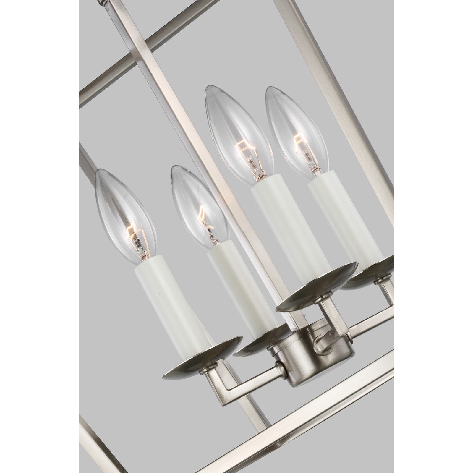 Dianna Four Light Small Lantern Midnight Black - Visual Comfort Ceiling Lights