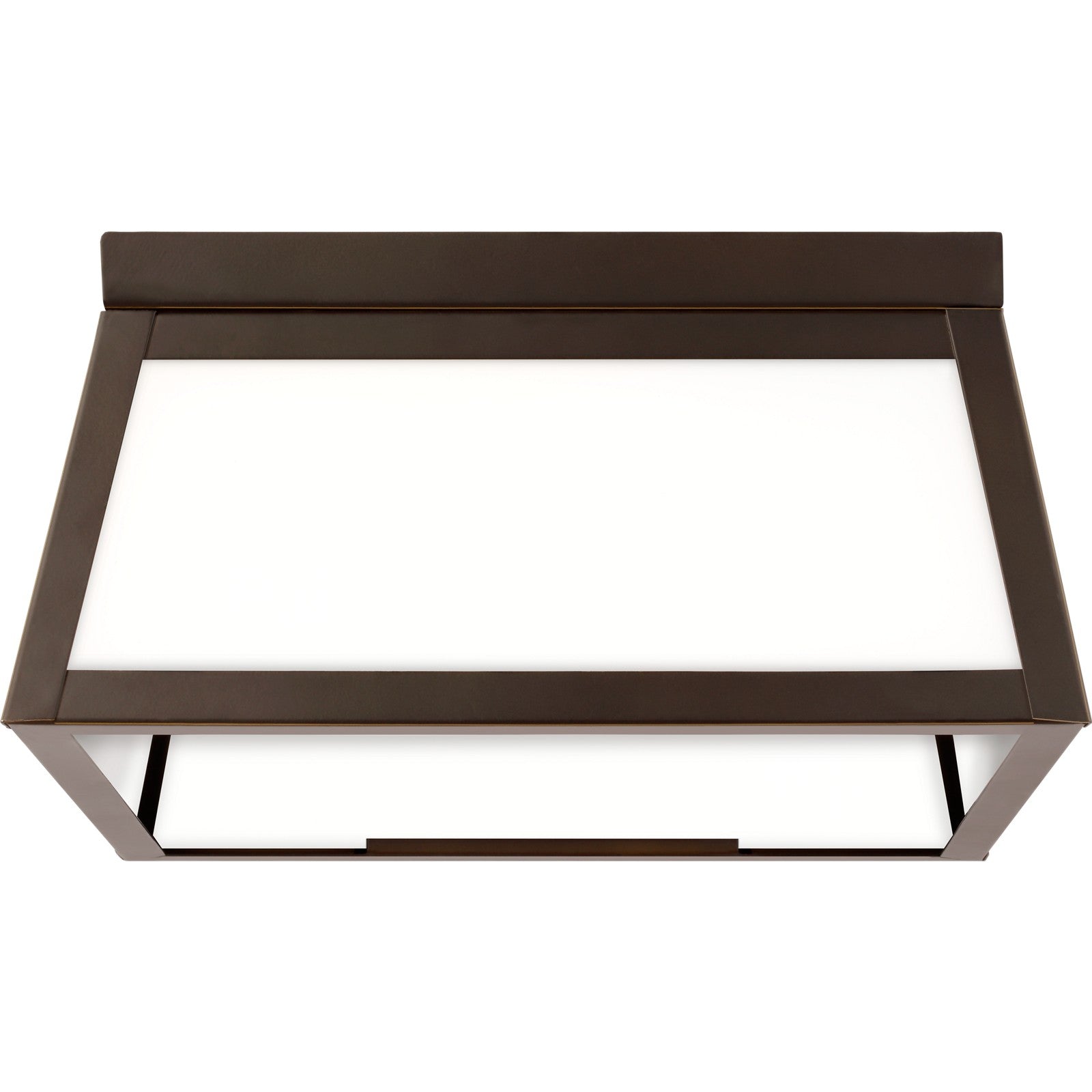 Founders Flush Mount in Black - Visual Comfort Outdoor Lighting