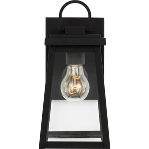 Founders Small Wall Lantern in Black - Visual Comfort Outdoor Lighting