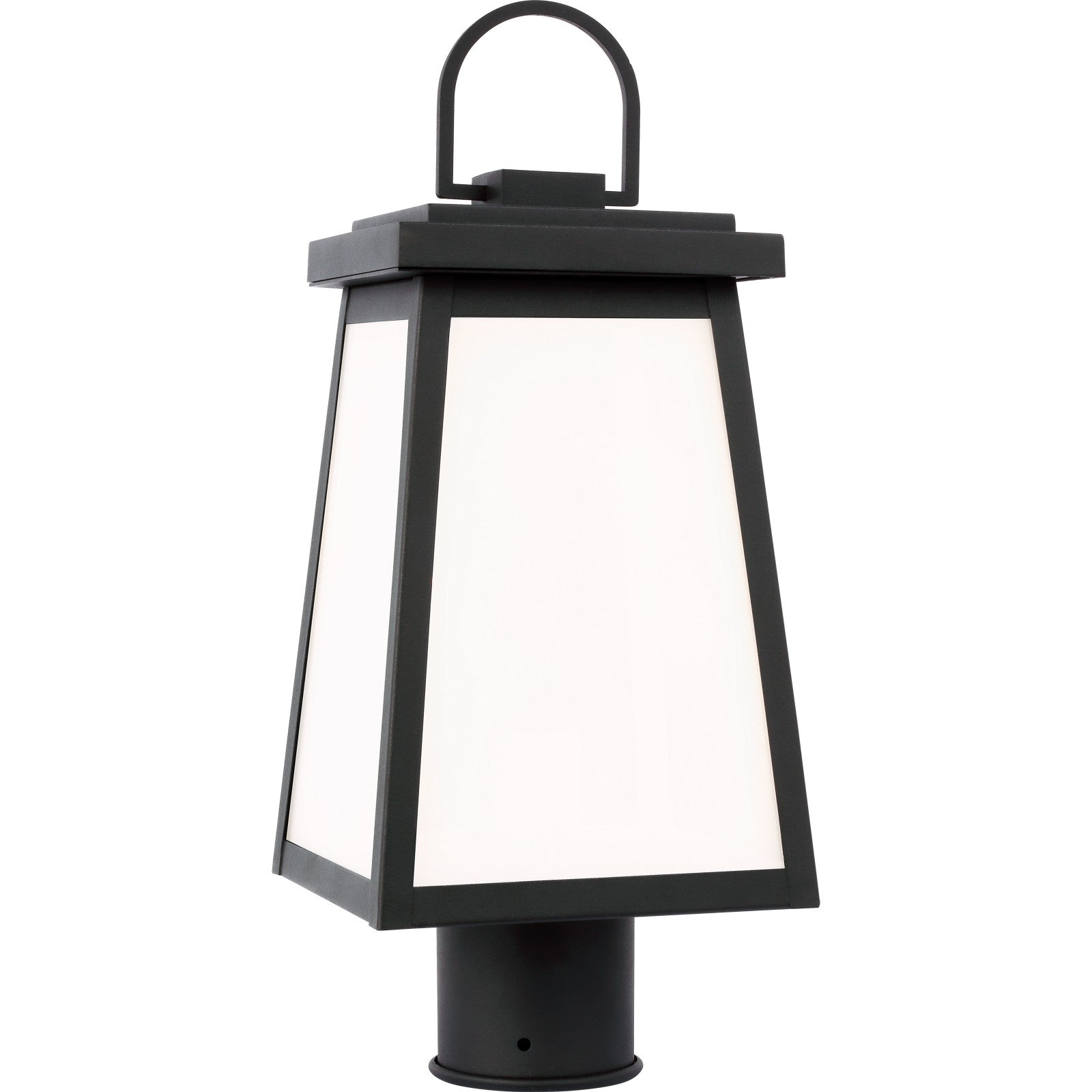 Founders Post Lantern in Black - Visual Comfort Outdoor Lighting