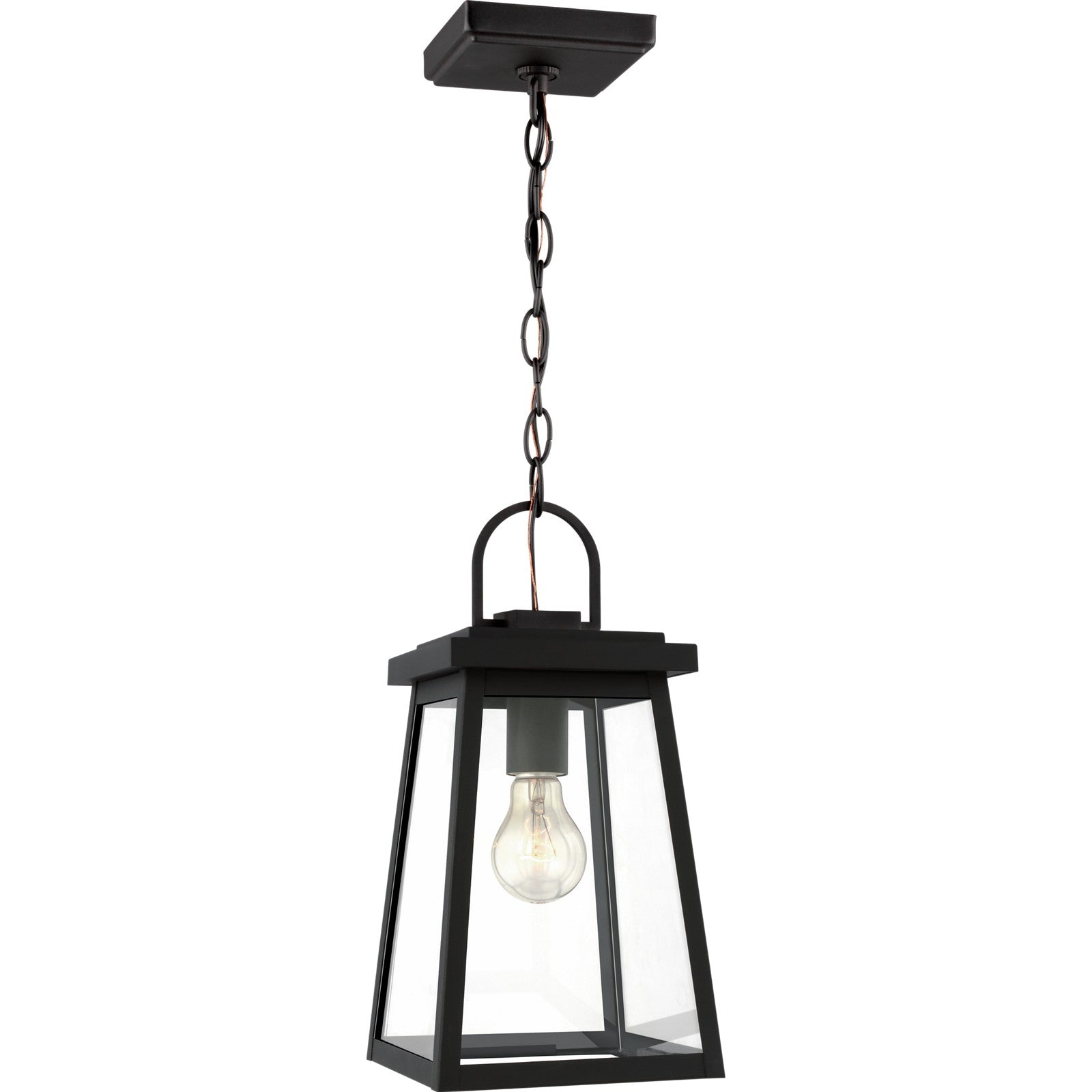 Founders Pendant in Black - Visual Comfort Outdoor Lighting