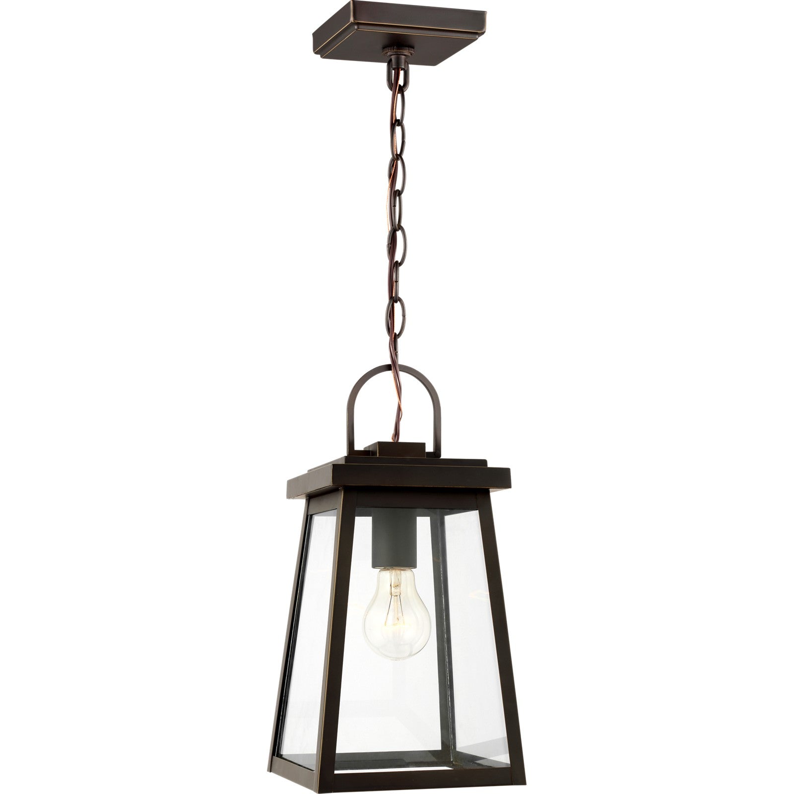 Founders Pendant in Black - Visual Comfort Outdoor Lighting