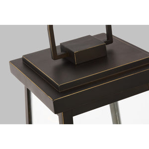Founders Post Lantern in Black - Visual Comfort Outdoor Lighting