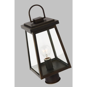 Founders Post Lantern in Black - Visual Comfort Outdoor Lighting