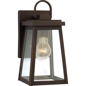 Founders Small Wall Lantern in Black - Visual Comfort Outdoor Lighting