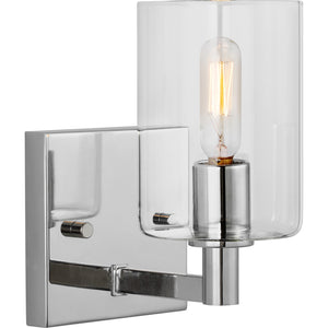 Fullton One Light Wall / Bath Sconce Chrome - Visual Comfort Wall Lights