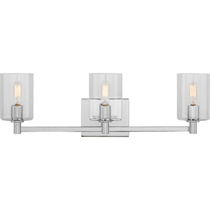 Fullton Three Light Wall / Bath Midnight Black - Visual Comfort Wall Lights