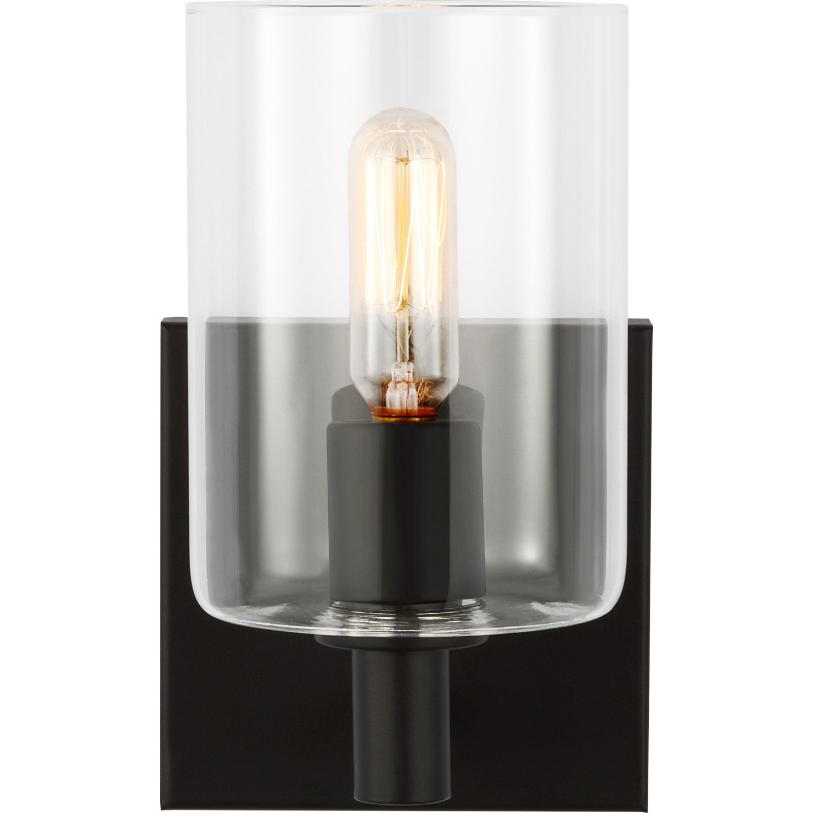 Fullton One Light Wall / Bath Sconce Chrome - Visual Comfort Wall Lights