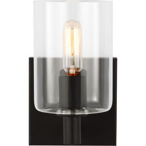 Fullton One Light Wall / Bath Sconce Chrome - Visual Comfort Wall Lights