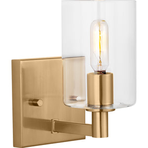 Fullton One Light Wall / Bath Sconce Chrome - Visual Comfort Wall Lights