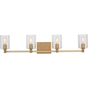 Fullton Four Light Wall / Bath Satin Brass - Visual Comfort Wall Lights