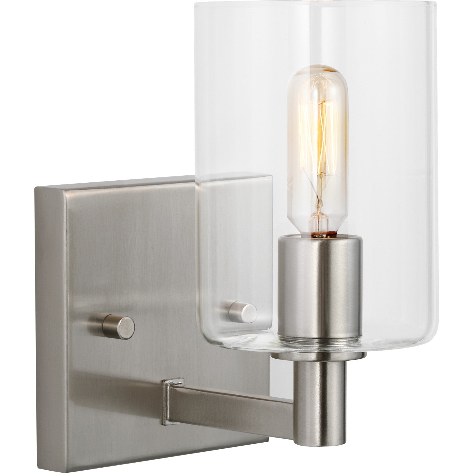 Fullton One Light Wall / Bath Sconce Chrome - Visual Comfort Wall Lights