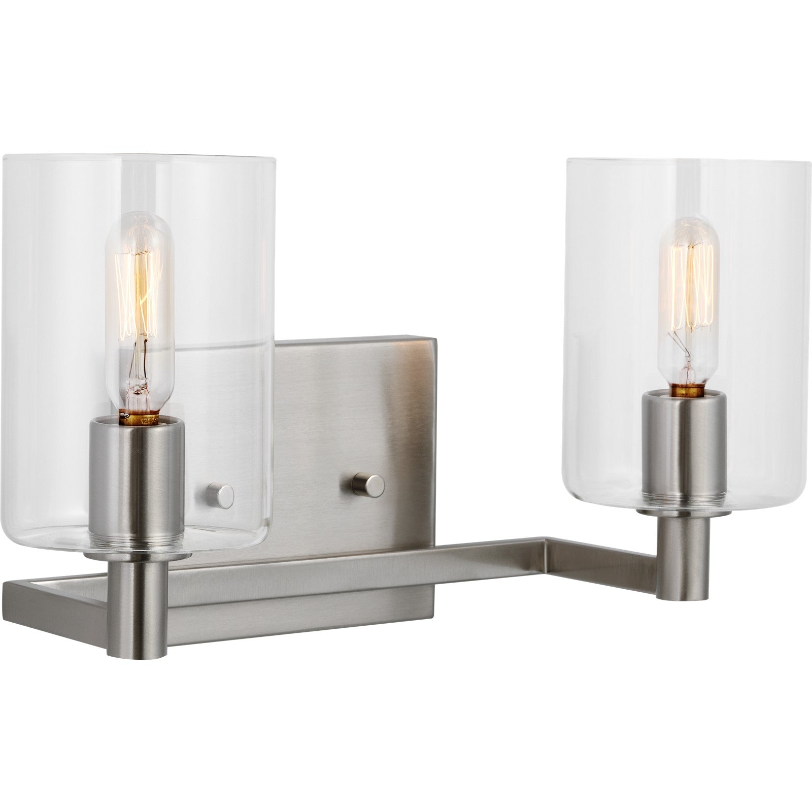 Fullton Two Light Wall / Bath Midnight Black - Visual Comfort Wall Lights