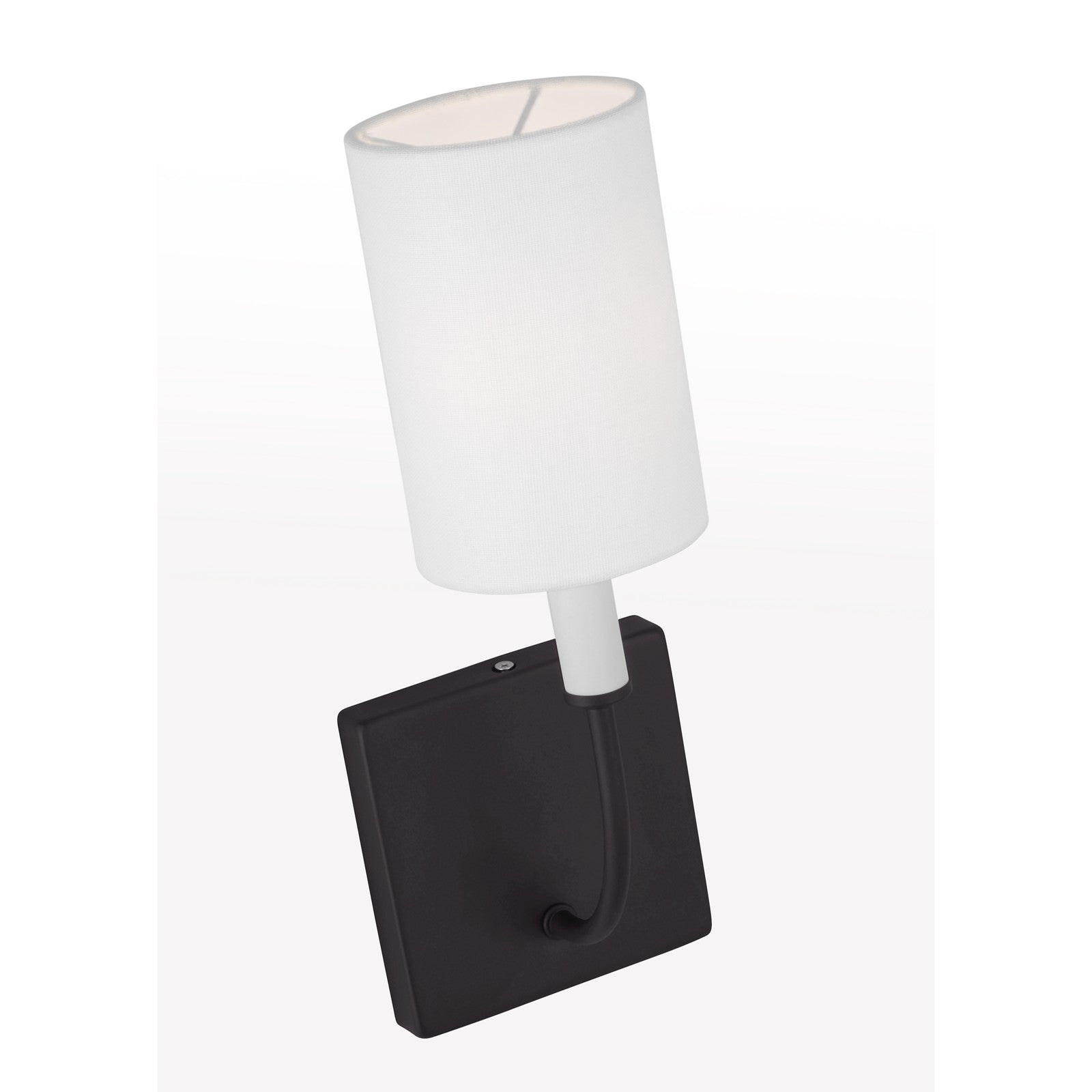 Greenwich 1-Light Sconce in Midnight Black - Visual Comfort Wall Lights