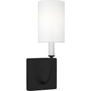 Greenwich 1-Light Sconce in Midnight Black - Visual Comfort Wall Lights