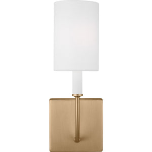 Greenwich 1-Light Sconce in Midnight Black - Visual Comfort Wall Lights