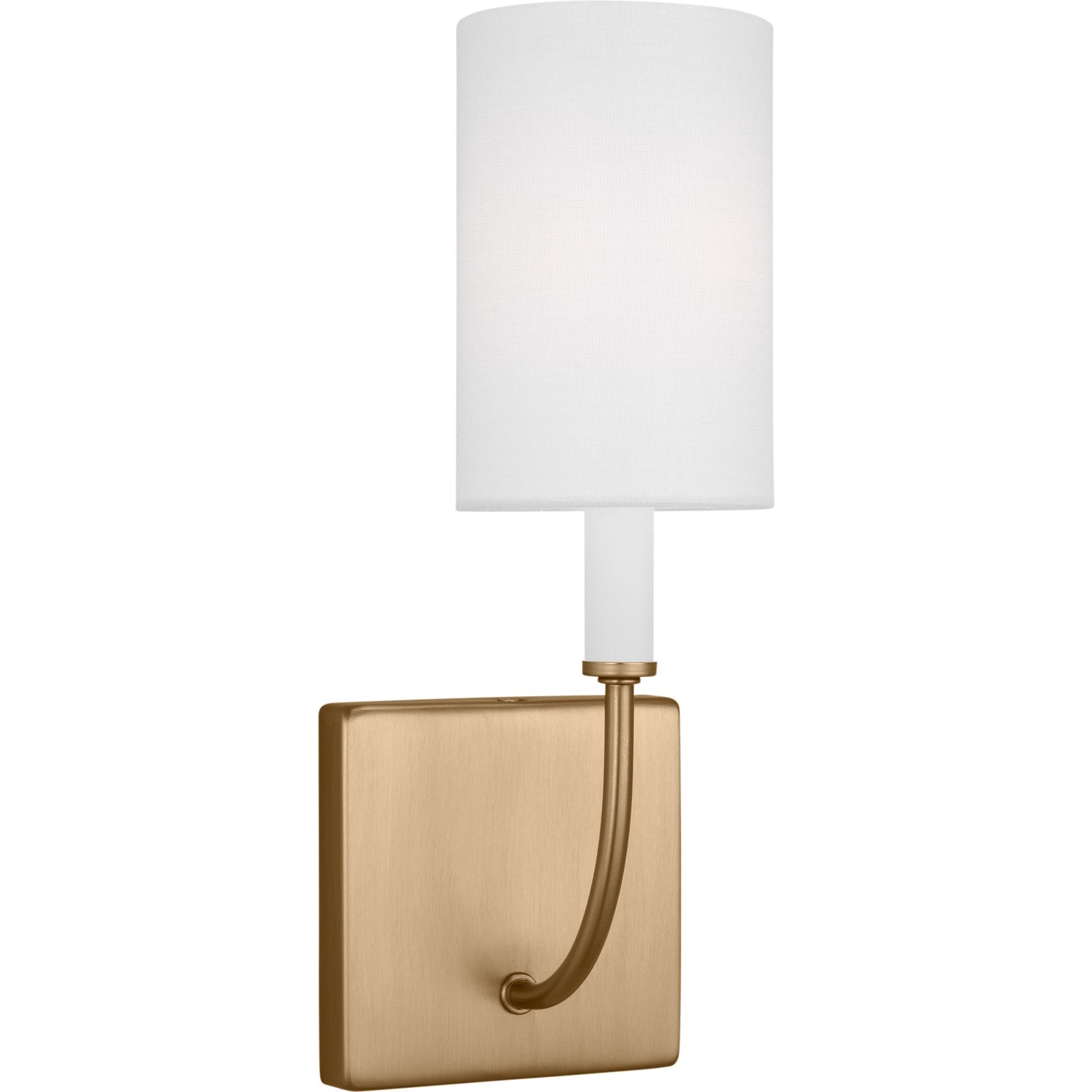 Greenwich 1-Light Sconce in Midnight Black - Visual Comfort Wall Lights